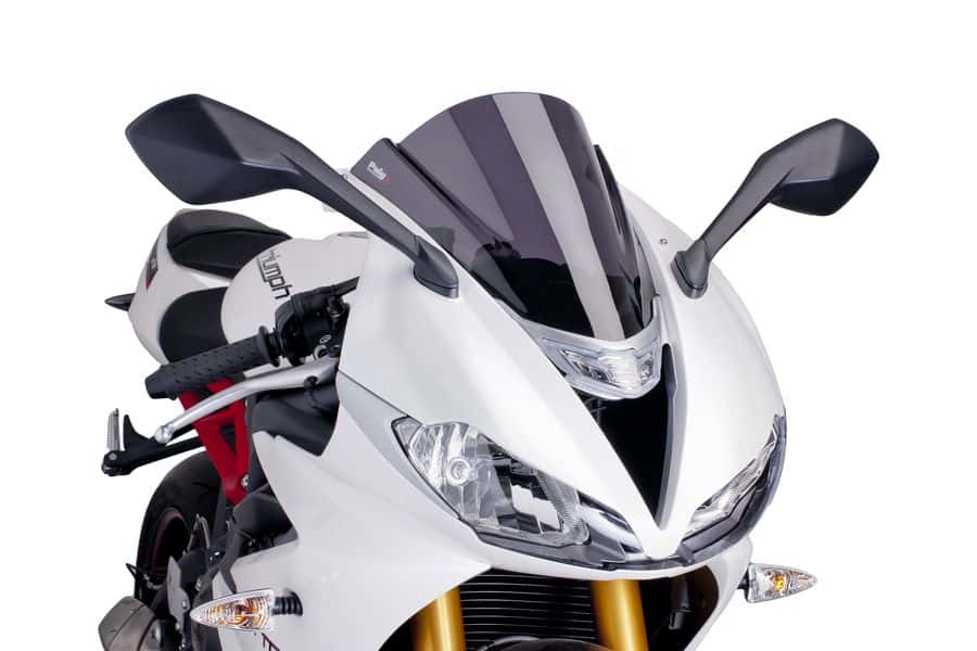 Puig Z-Racing Windscreen - 2013-2019 Triumph Daytona 675 / 675R